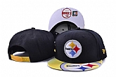 Steelers Fresh Logo Black Adjustable Hat SF,baseball caps,new era cap wholesale,wholesale hats